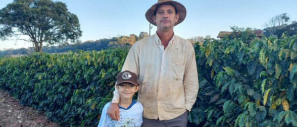 Coffee Farmer Adult and Child